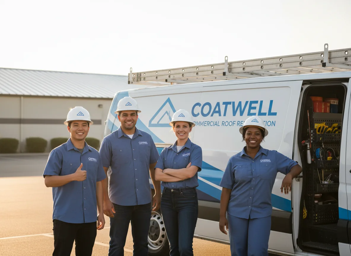 Commercial roof coating company in Greentop, MO